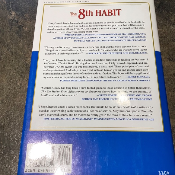 The 8th Habit: Book & CD, Stephen Covey - Picture 5 of 10